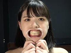 乙羽あむチャンの超レアの歯・口内・舌ベロ観察！