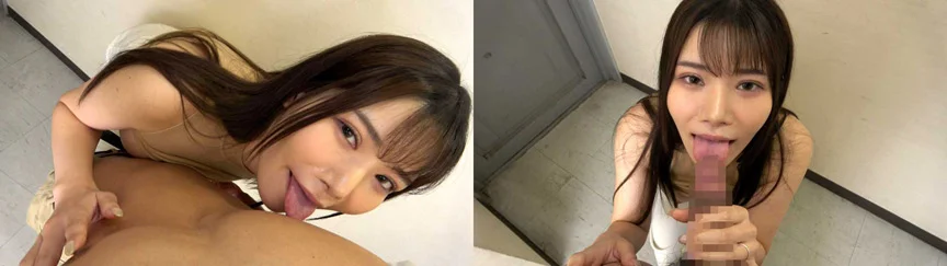 個撮）Gカップ巨乳お姉さん【蛇舌高速ベロ技】-3