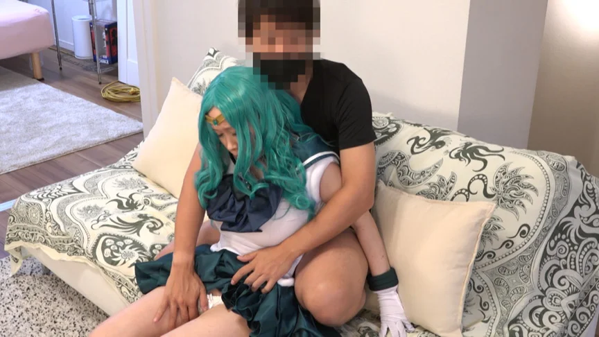 かわいそうなコスプレイヤー Jカップの爆乳-3