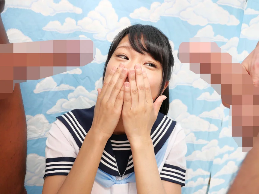 代々木で見つけた優しい女●●生に素股 渚ひまわり-3