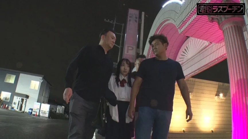 ちっちゃい女の子を3人で卑劣巨漢集団 雅子りな-8