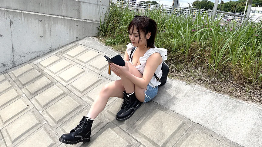 Hカップの生意気系かわいい娘と濃厚はめ撮り 白橋りほ-1