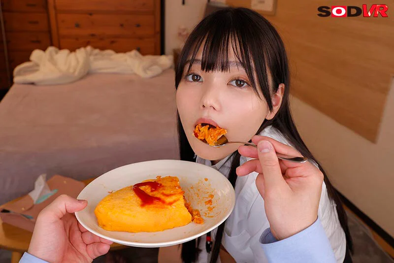 【VR】【8K】松永あかり初VR 同棲生活×顔面特化×10射精 アニメ声の彼女と休日は終日エッチなことしてます。-9