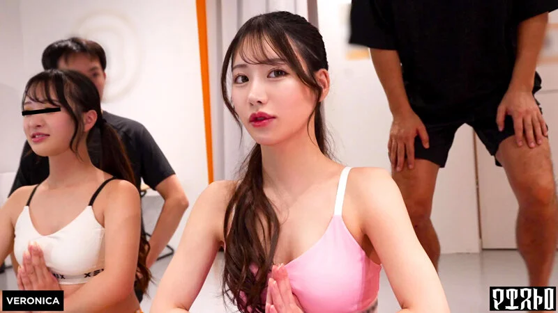 スタイル抜群で美意識高めの美女達と大乱交！汗香るピッチピチのレッスン着のまま生ハメ中出しSEX！【ひかる/かほ/りお/りん】Verりお＆りん-2