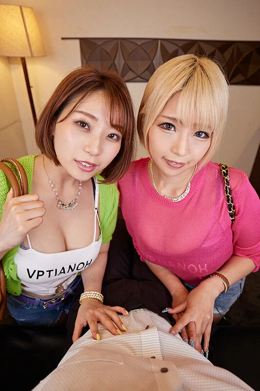 【VR】ダンサーの腰使いはマジで異次元！ほろ酔い贅沢ハーレム3P 乙アリス 八乃つばさ-6