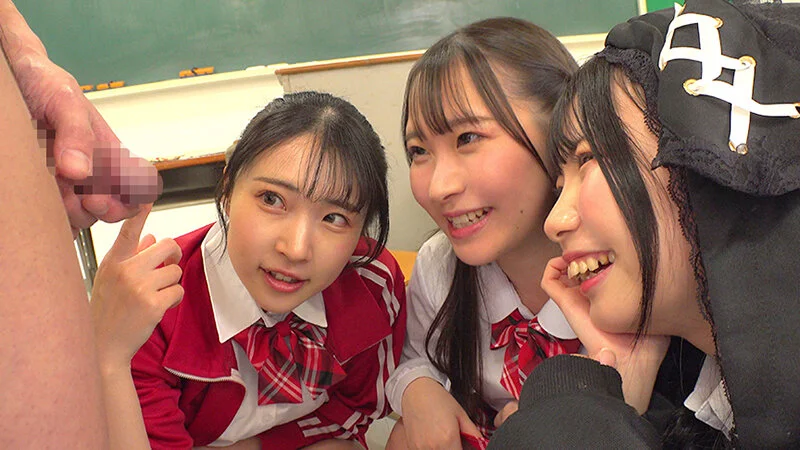 女子●生ハーレムオナサポ学園 J●による正しい射精レッスン！センズリから中出しセックスまで-15