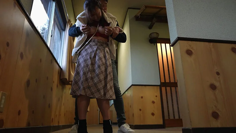 Hカップがぽよょ～ん温泉イチャラブSEX わか菜ほの-4