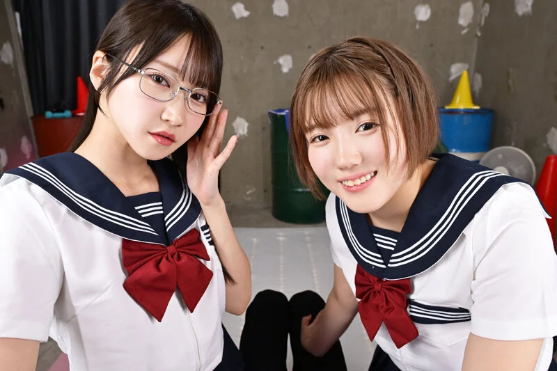 【VR】【8K】放課後は毎日、毎日…教え子の性欲オバケの生徒会長と副会長にチ〇ポを好き放題使われています。-2
