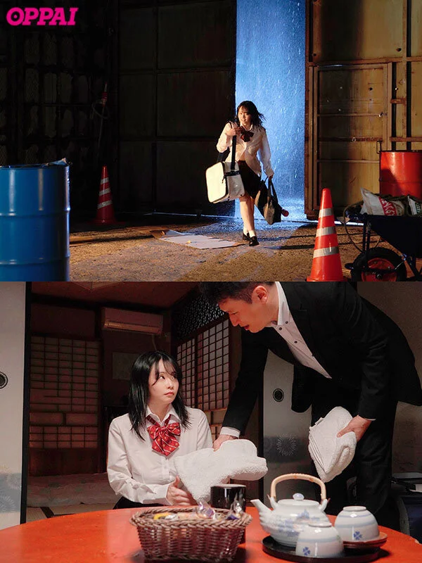 雨の日の最終電車で痴●され助けを求めて降りた場所は無人駅。凍える寒さに負けて痴●男と一夜を共にしてしまった私… 中山ふみか-5