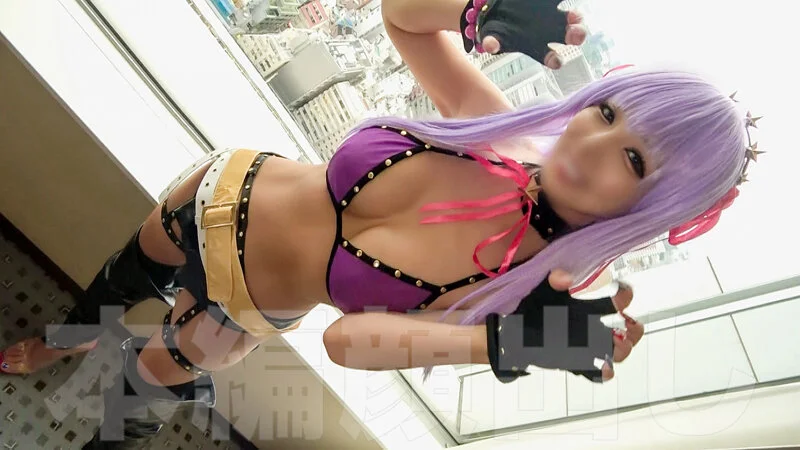 褐色紫髪ビキニギャル 吸引力がエグ過ぎるフェラ好き搾精ギャルのチ●ポ堕ちSEX！-1