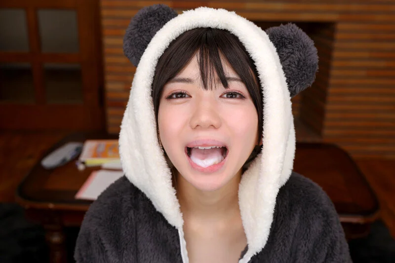 【VR】【8K】娘に精子を飲ませて育ててます。ゆなちゃん-7
