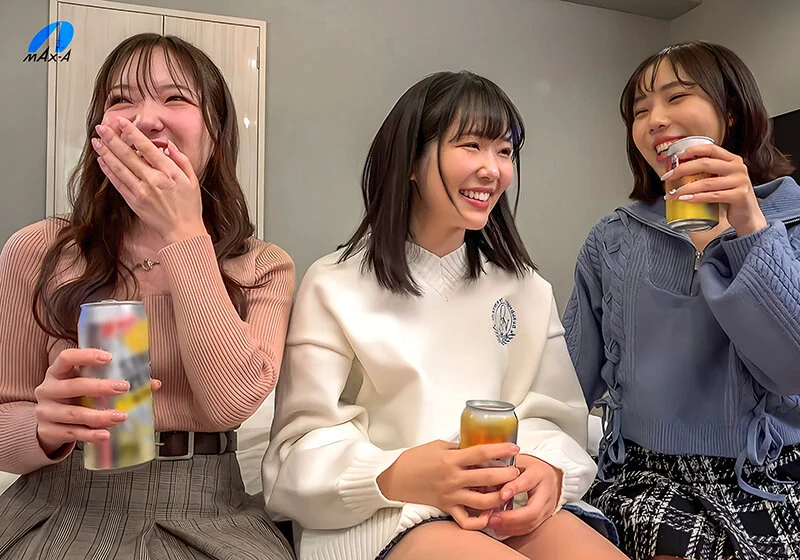 AV女優とAV男優 本気のリアル合コンモニタリング 白石かんな・福田もも・音羽美鈴-2