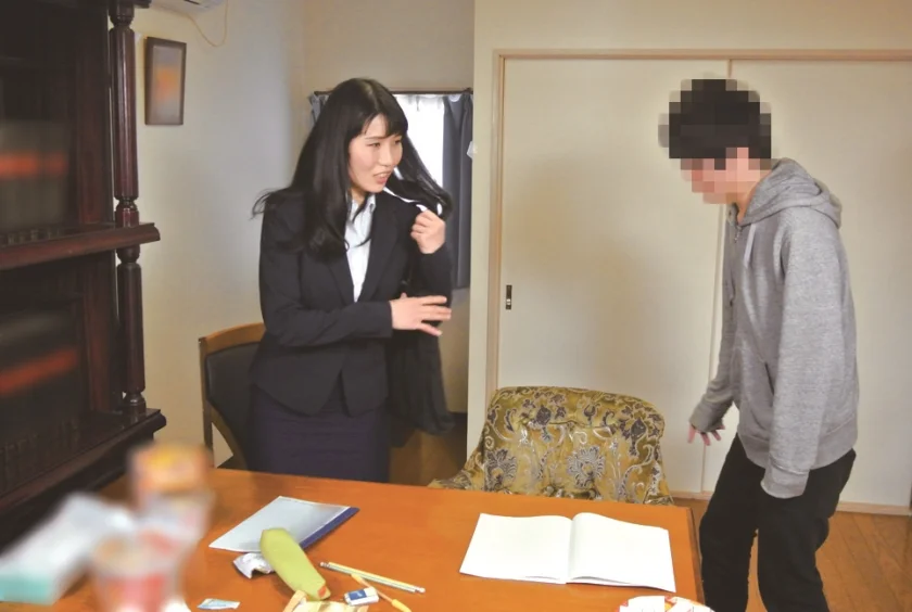 独身男性専門 英語教師ムラムラ個別指導 君嶋かほる-5