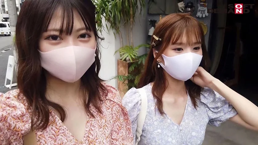 「ナマでセックスしよーよ♪」ちょいギャルリマと日向子が精子ヌキヌキしまくる中出し逆3Pハーレム♪ 新井リマ 森日向子-1
