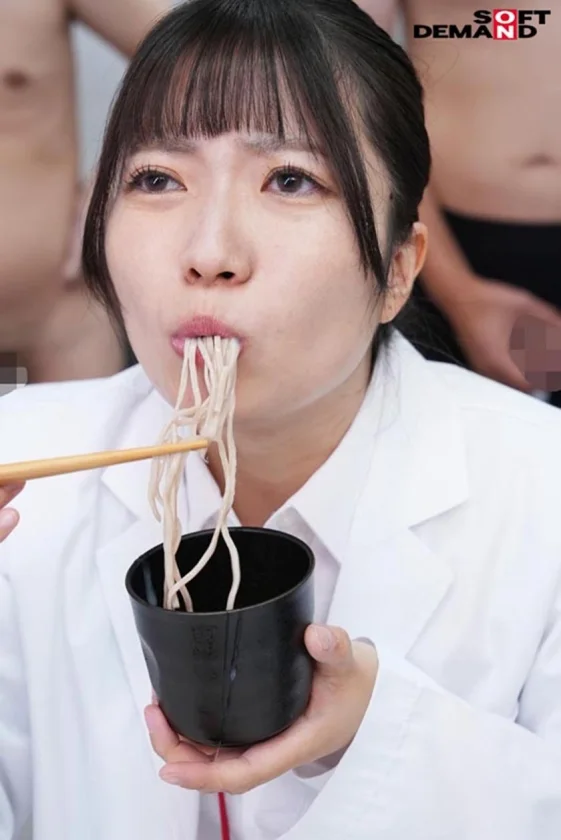 「ザーメンと最も相性の良い食べ物は何か？」をSOD女子社員3名が真面目に検証してみた結果 計46食の濃厚ホンモノ精子でお腹いっぱい 咀嚼でじっくり味わいごっくん飲み込むザ～汁マリアージュ食ザー実験 SOD性科学ラボ REPORT 23 新木成美 久保歩夢 所慶香-14