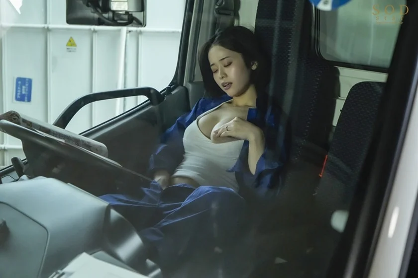 配送中NTR 既婚ベテランドライバーの配送に付いて回るうち車中で襲われてしまった新婚人妻 MINAMO-8