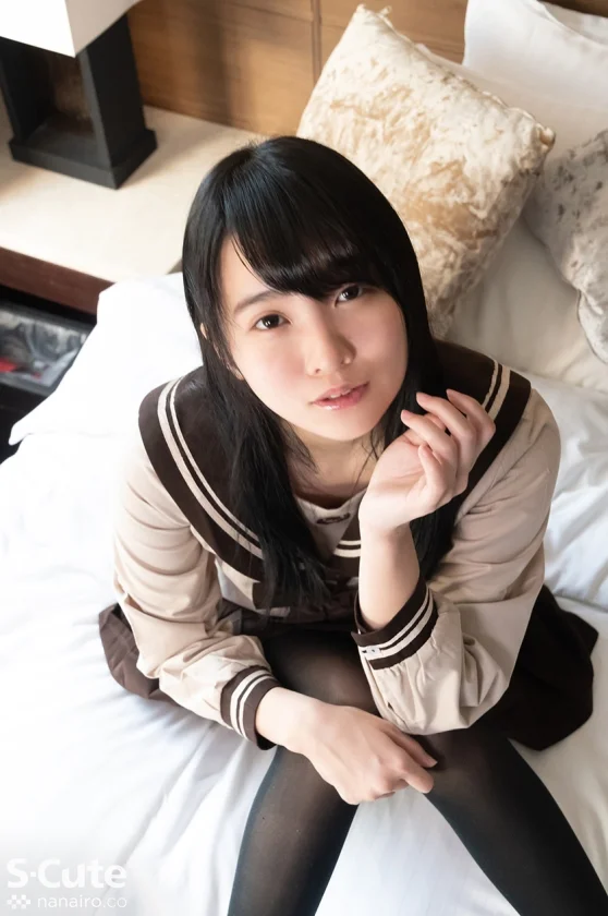 あおい(19) S-Cute フェラとYシャツと美少女-1