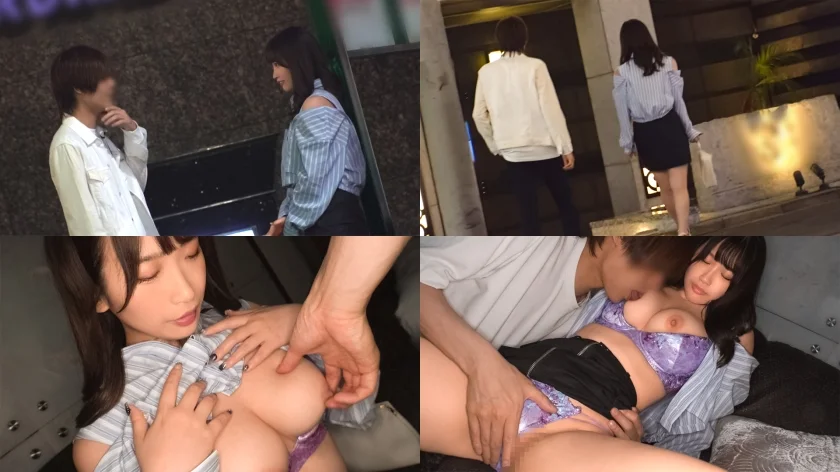 【立ちんぼ】ハリ尻×柔パイ美女￥警報クラスの大量ハメ潮￥巨乳が振り乱れるグラインド騎乗位【みか(24)】-1