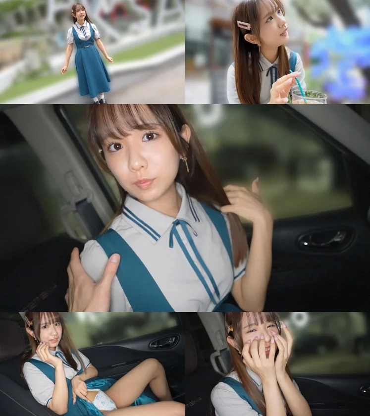 裏ではパパ活で稼ぐアイドルの卵いおりちゃんと、初撮り。-1