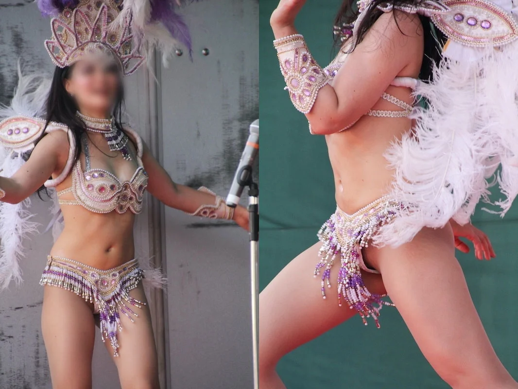 【写真】超美BODY＆美脚！長い黒髪、瞳、唇が魅力的で妖艶な女子大生サンバダンサー 高画質240枚！ vol.5