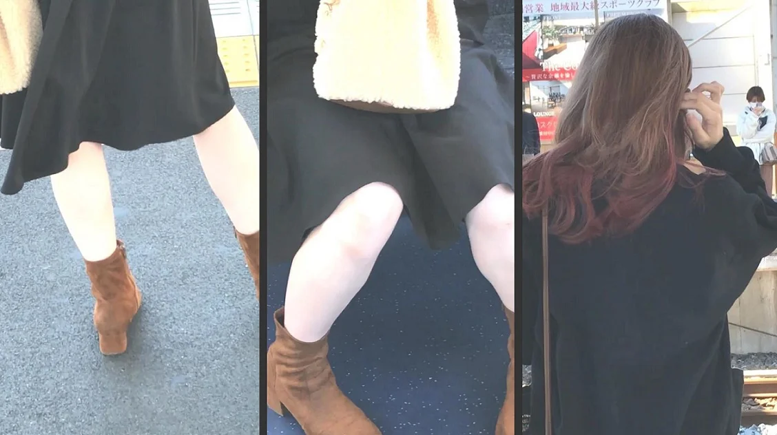 066綺麗なお姉さん達3人を色々じっくり観察！-1