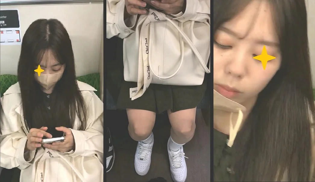 071可愛いお姉さん達4人色々逆さ撮り！-5