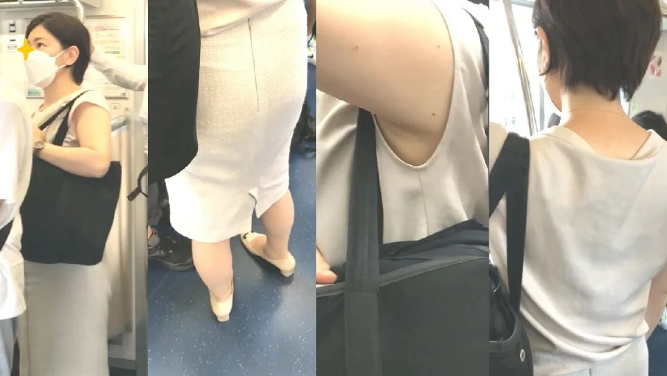 075美形お姉さんのチラリズムとOLやJDお姉さん色々逆さ撮り！-3