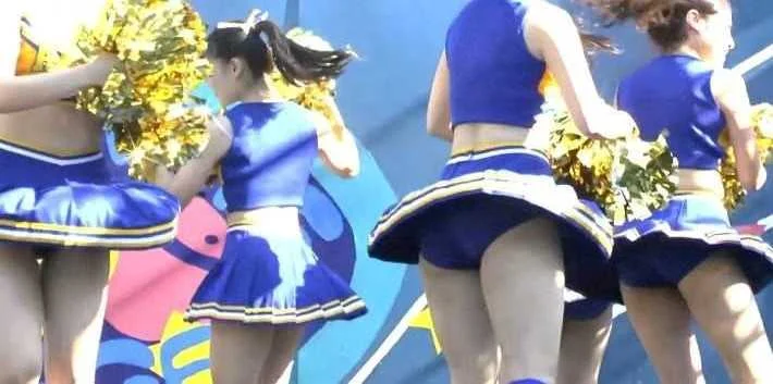 【再販】【再販】美人魔女チアダンスチーム　Vジャン　水色，ブルーアンスコ-4