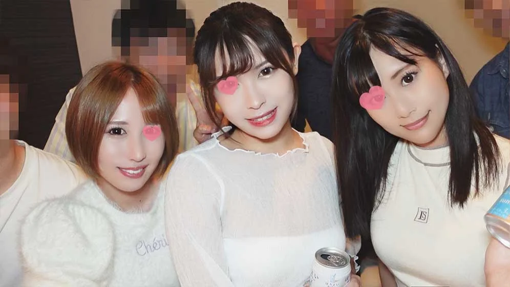 ※10％還元※地方JD冬休み上京旅行／全員Fカップ美巨乳のA県公立看護大生3名を隣室往復連続ハメ②【特典3本】-1