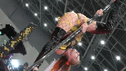 【再販】FAC-20 新・キャンギャル無法地帯⑳～NAGOYA AF 2023 Vol.4 Tバックポールダンス-3