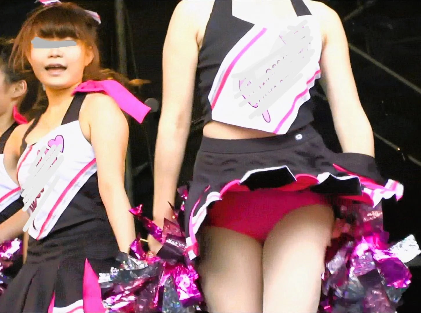 【再販】【再販】美人JD桃色満開チアダンスVol.3ピンク＋創作衣装　chwandaP0006-3