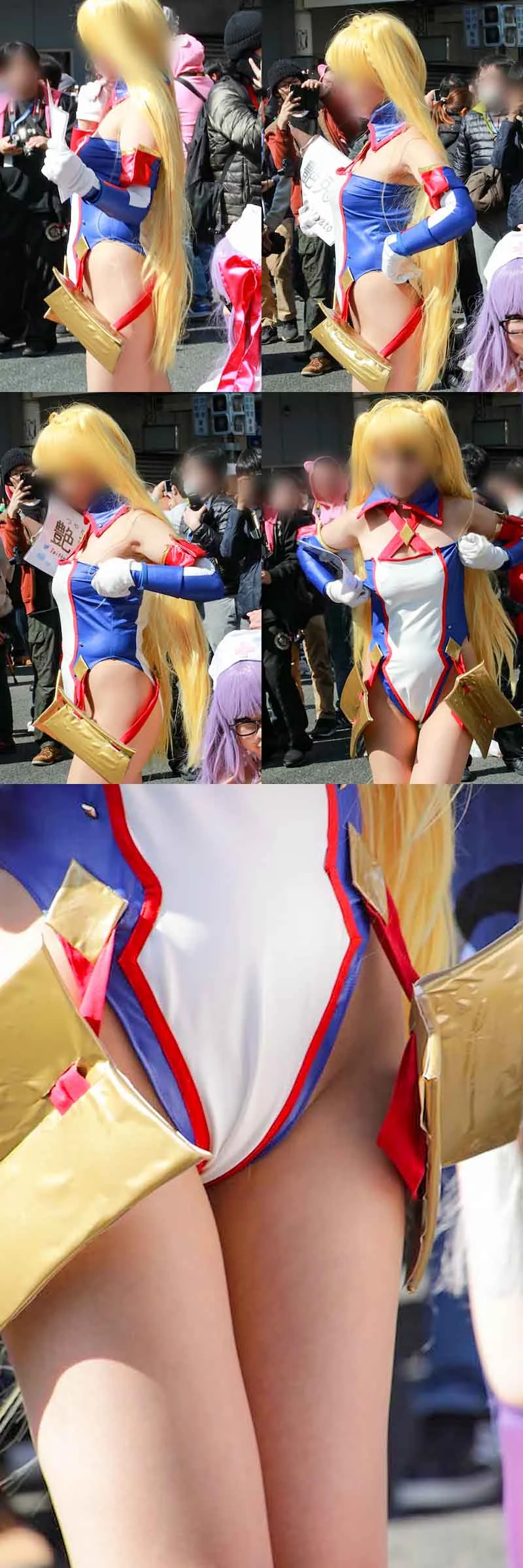 【写真】大阪のストリートコスイベ「スト●ェス」で見せるハイレグコスプレの美人お姉さんレイヤー　神盛り624枚！-2