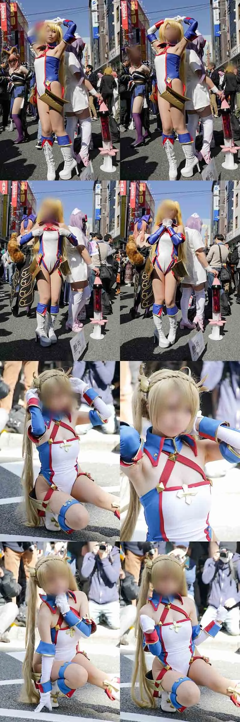 【写真】大阪のストリートコスイベ「スト●ェス」で見せるハイレグコスプレの美人お姉さんレイヤー　神盛り624枚！-5