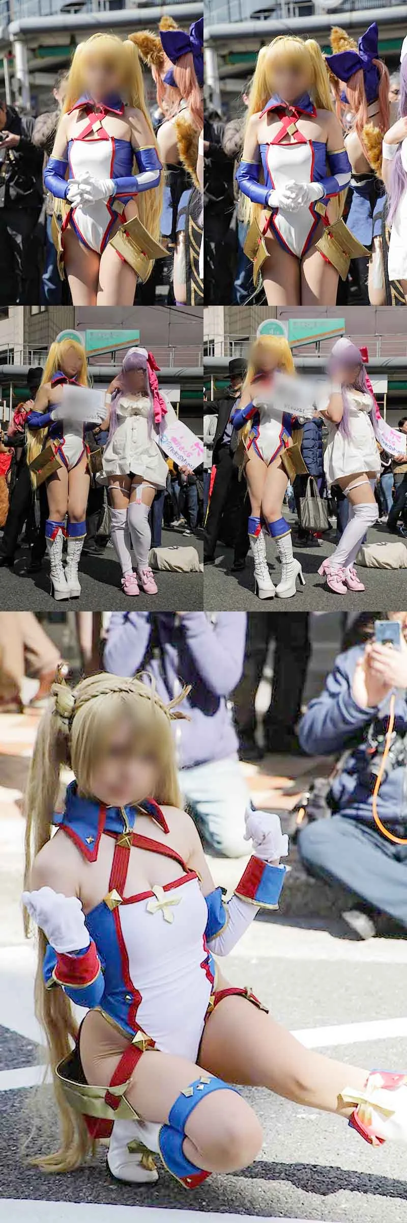 【写真】大阪のストリートコスイベ「スト●ェス」で見せるハイレグコスプレの美人お姉さんレイヤー　神盛り624枚！-6