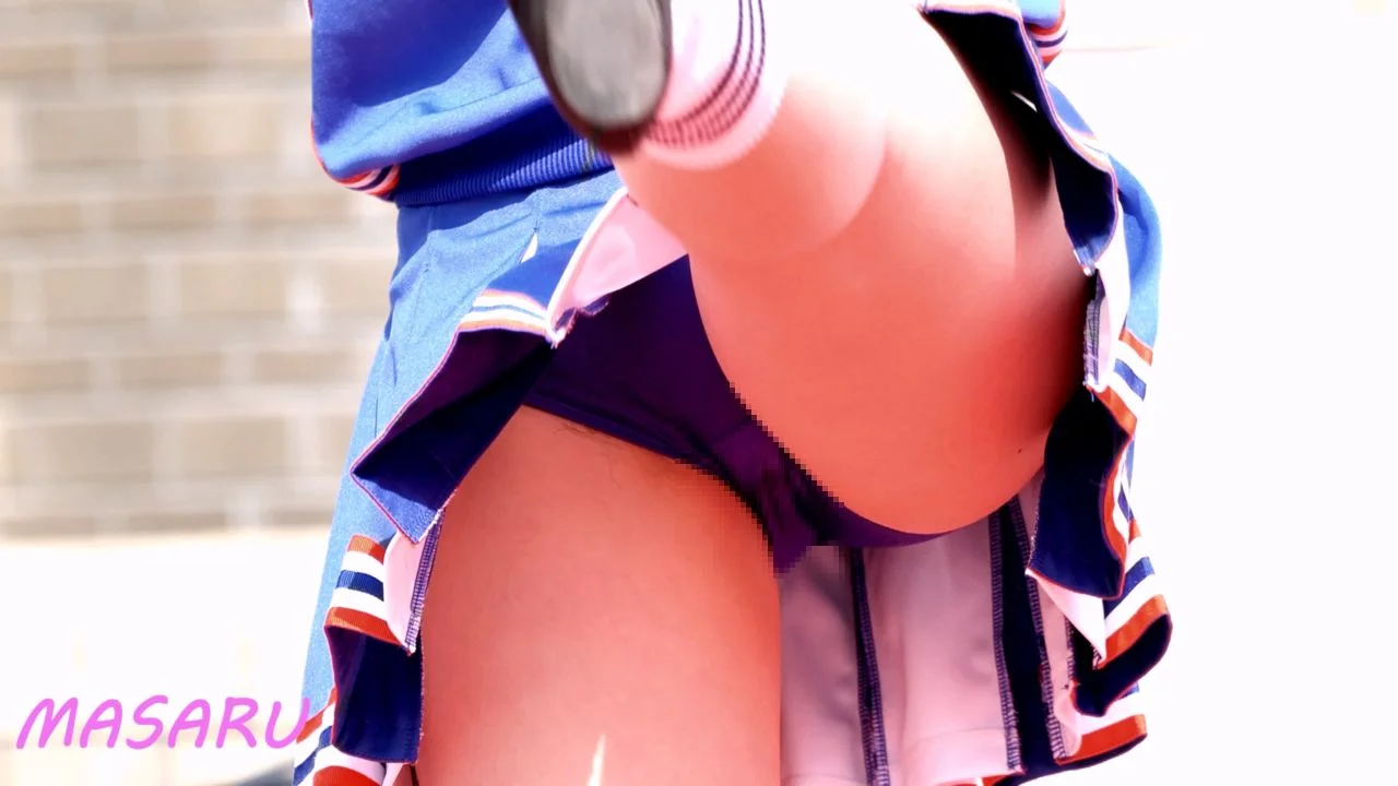 [4K]秘密のチア Vol.42 ～超人気チアのまさかの濡れ濡れアンスコ！～-2