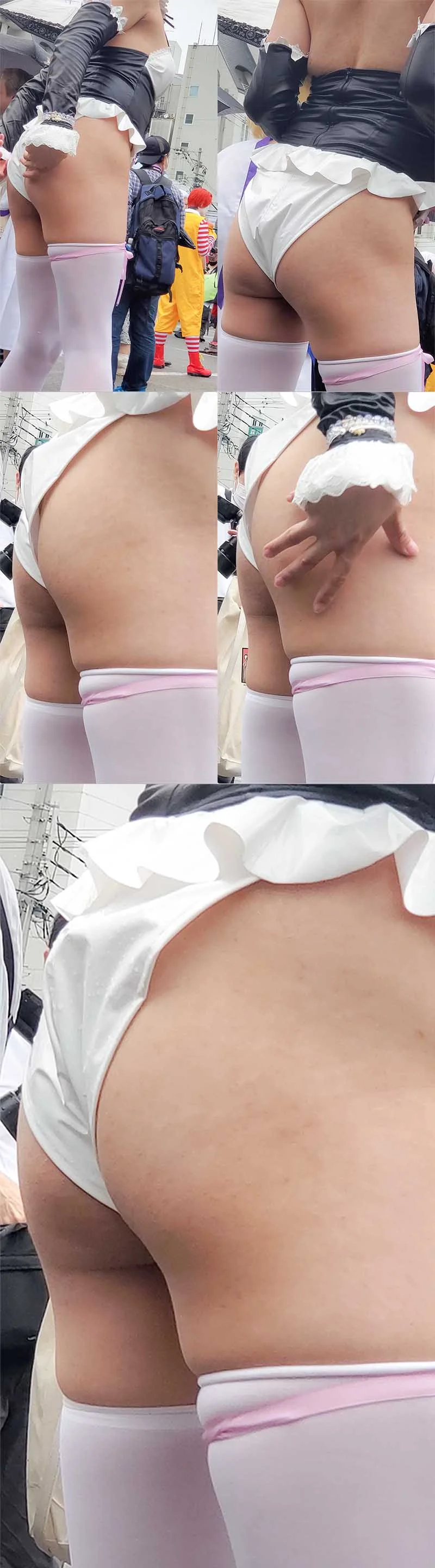 【フェチ動画】速報！スト●ェス2024 ムチムチの鼠蹊部が危ない生尻生足と豊満バストのRe:ゼ●から始める異世界生活ラムコスプレ-5