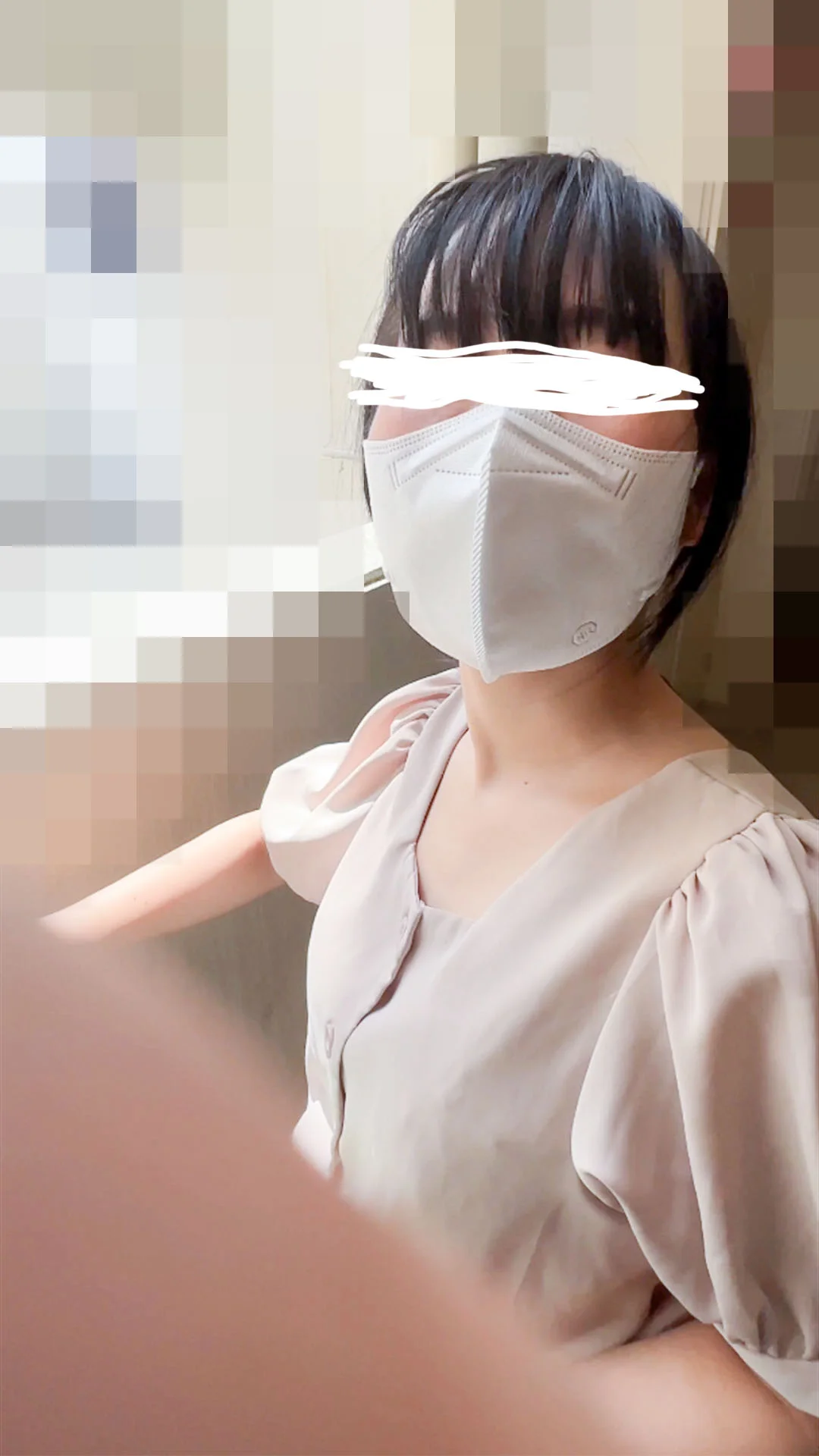 【OLさん胸ちら/パンチラ#32】2名分/企画部の真面目Hさん/2回目登場！年下系C子ちゃん-5