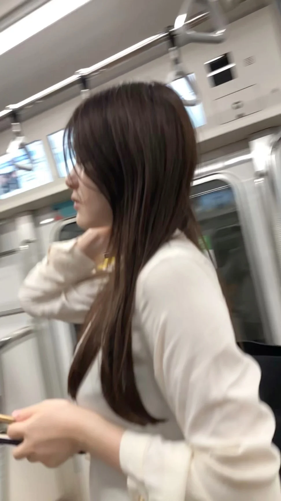 【横からの眺め285】清楚系ＯＬは予想に反してＦカップ！！-2