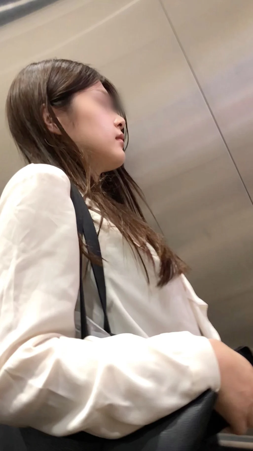 【横からの眺め285】清楚系ＯＬは予想に反してＦカップ！！-4
