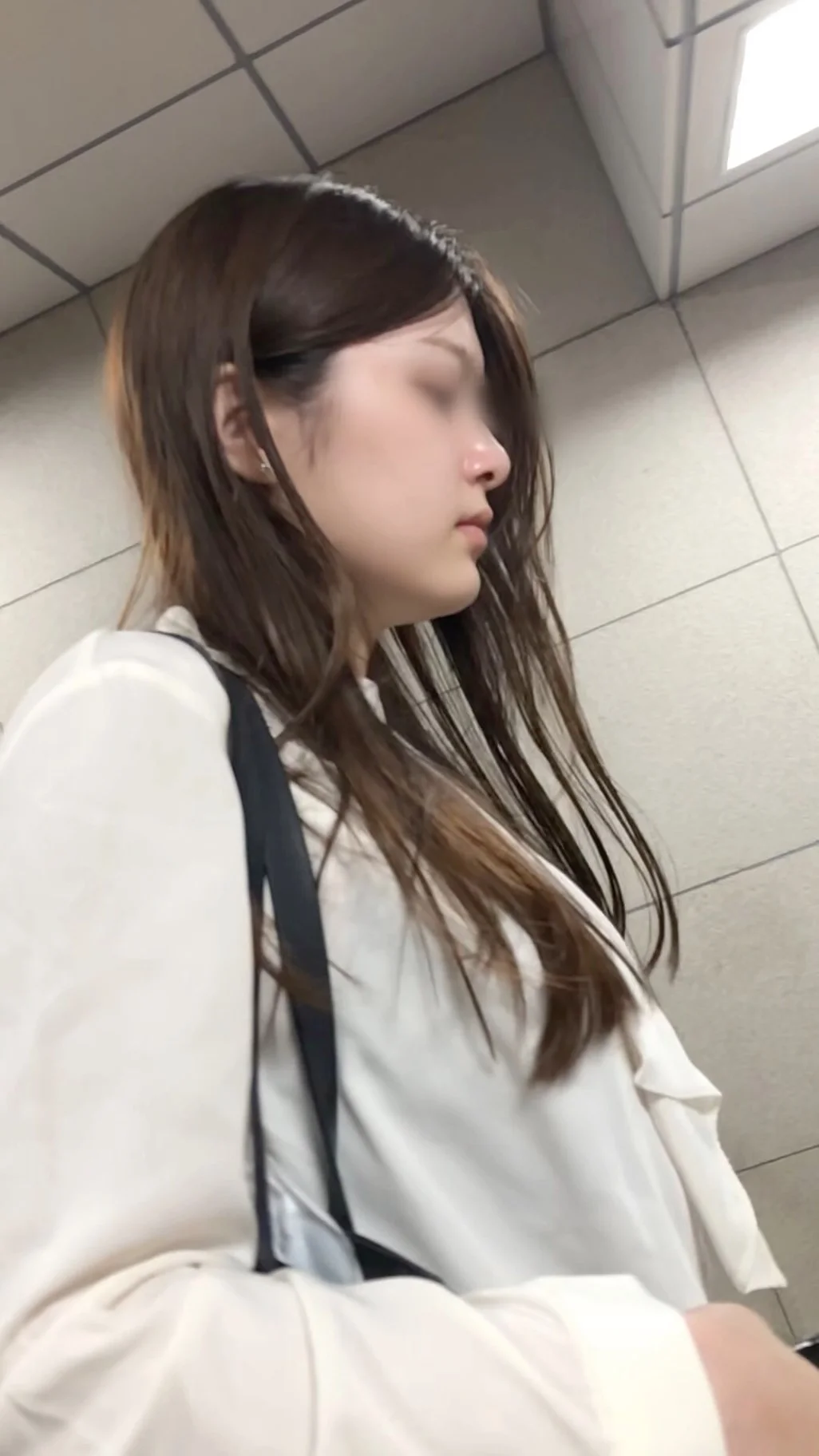 【横からの眺め285】清楚系ＯＬは予想に反してＦカップ！！-5