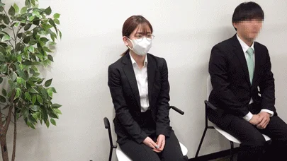 ※購入者特典付き《集団面接編》就活スーツ女子の面接の一部始終。Vol.16