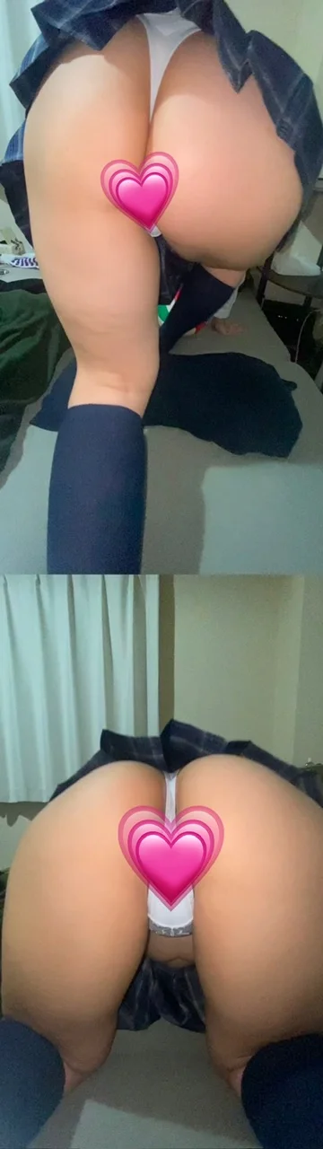 【高画質】バレー部のヤリマン肉厚巨尻！具に食込みまくりの大迫力ヒップを接写で堪能！！-3