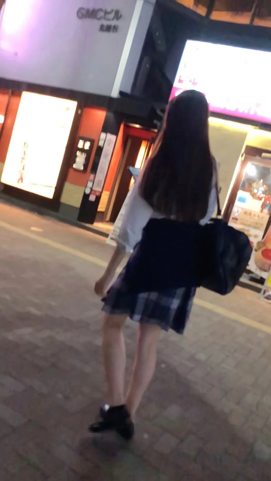 【放課後の眺め68】高身長のピチピチＪＫを追いかけて！-1