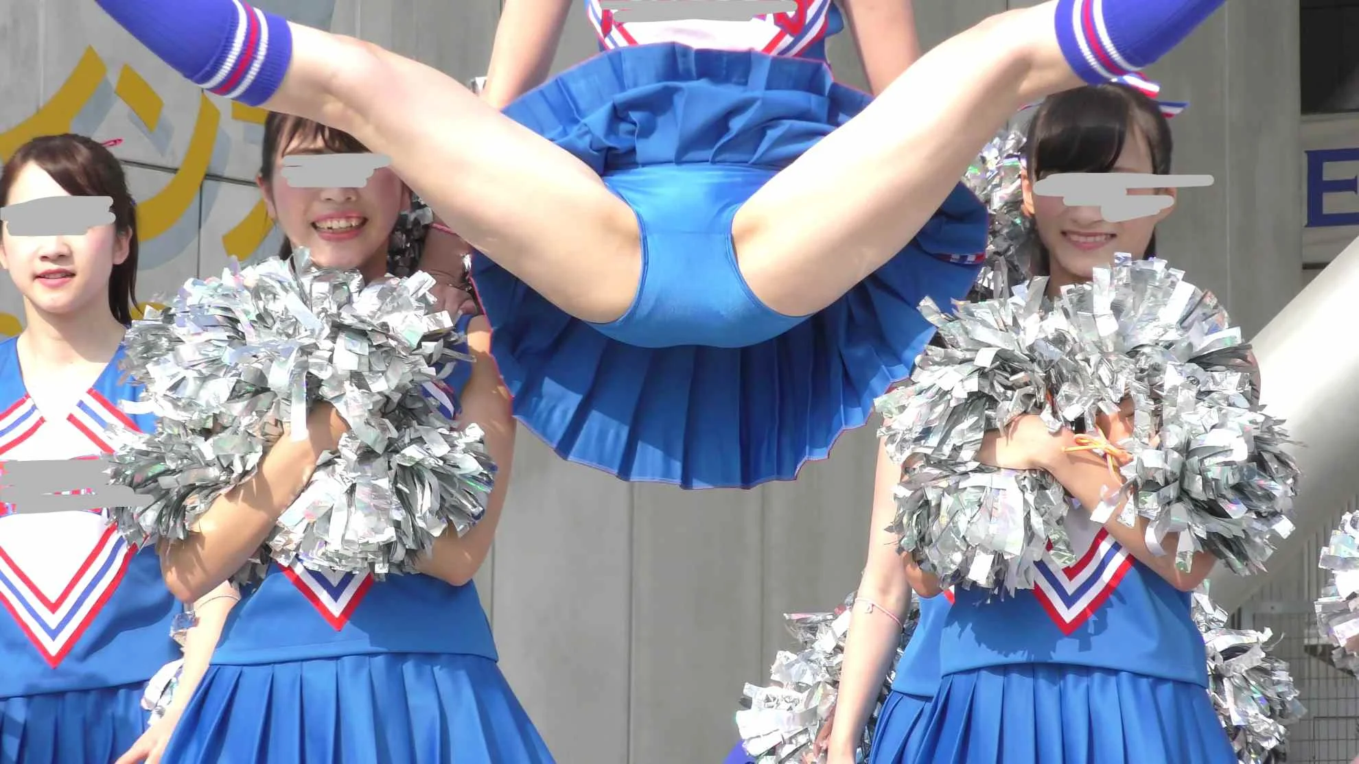 【再販】【再販】【４K】美魔女チアダンＶジャン！キック！夏野外イベント2部作‐前編CHWDmj4k001-4