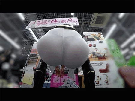 ★顔出し★【着衣：フレアパンツ・セクシーＴバック４種】食い込むケツ肉乱舞の美白ＪＤ！激エロ４種のＴバックが最高すぎるｗ-6