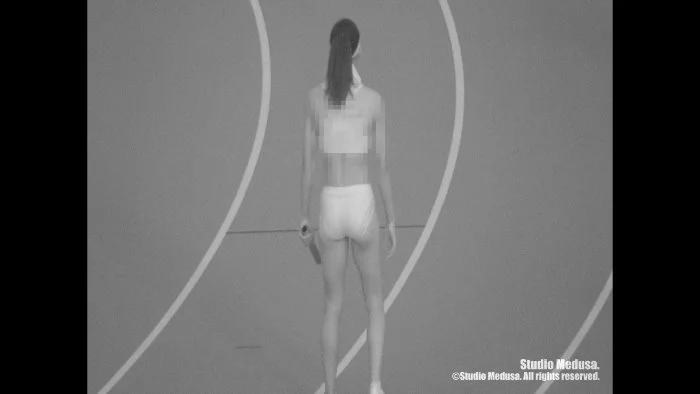 【再販】赤外線モノクロ動画で見る陸上女子