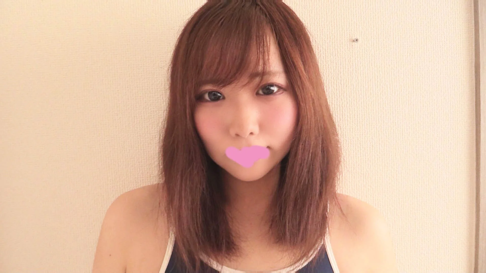 【再販】【体育JK01】ロリ体型♡ピタピタに張りつくスク水-1