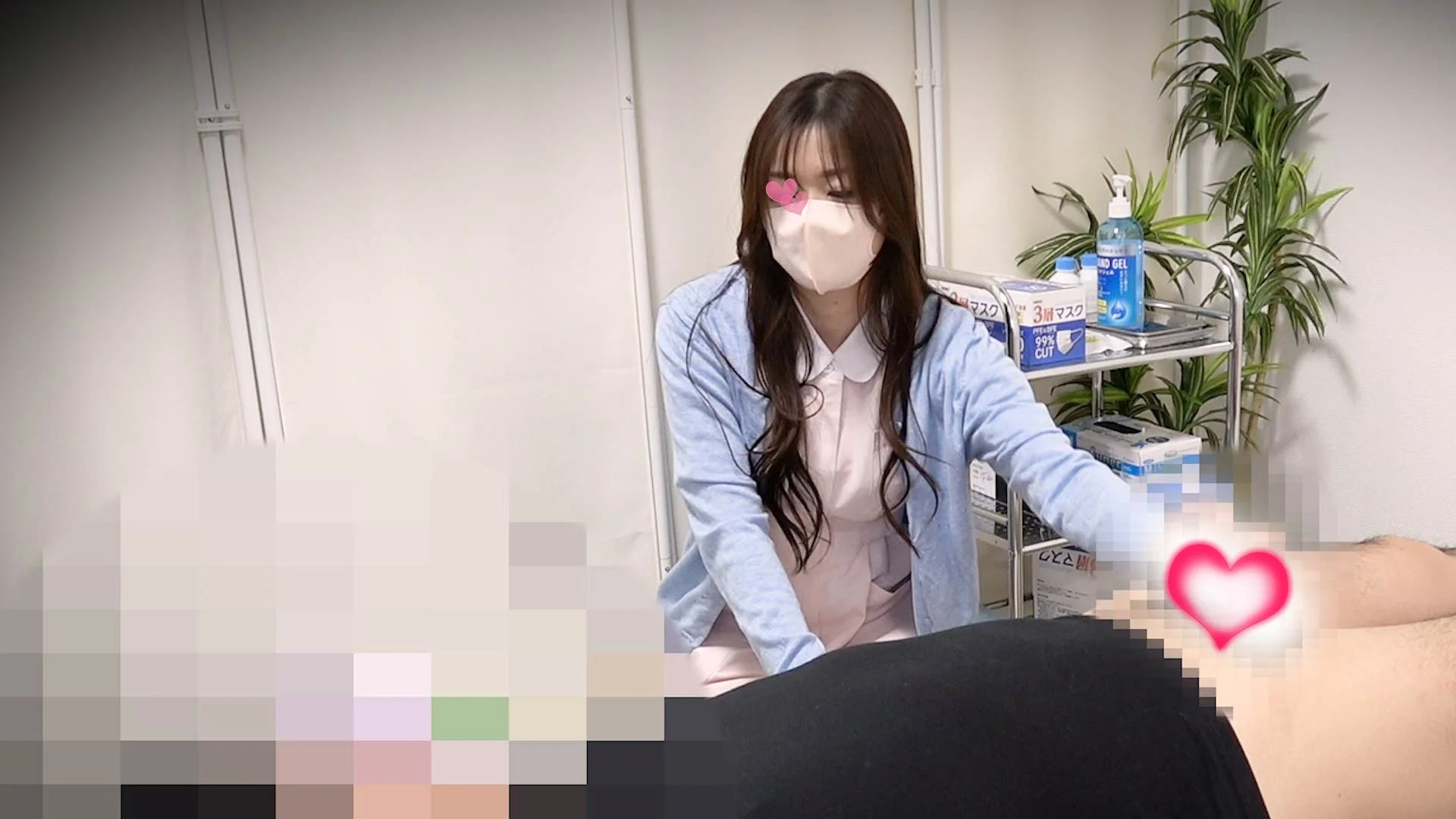 美人妻ナースに中出し/騎乗位と後背位で勝気な性格が淫乱になる濃厚セックス【ナース手コキ】【吐精/射精】ED2003号室Day3-1