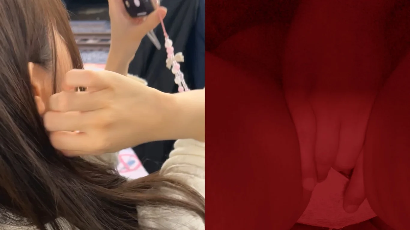 【再販】スカートを狙い撃て！！Part７　可愛い真っ白コーデ女子を狙い打つ-2