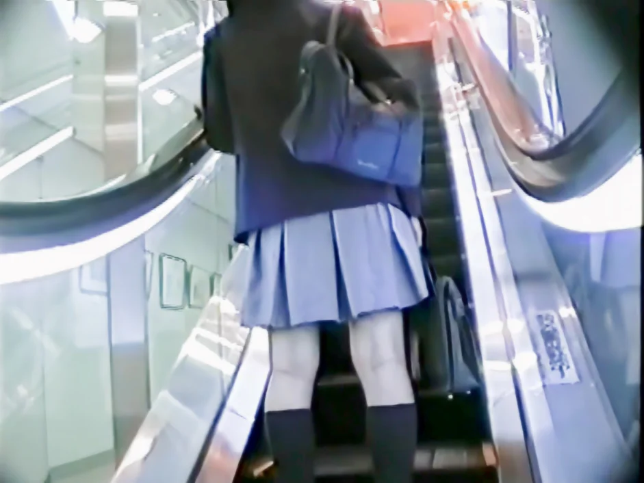【永久保存版】某私立女子校の制服のみをターゲットにしたローアングル特集-1